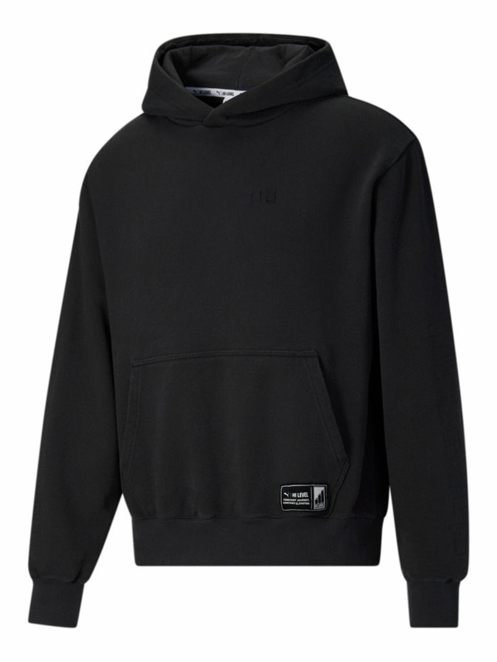 PUMA X CORDAE Men’s Small Hoodie Sweatshirt Distressed Black Sportswear Fashion